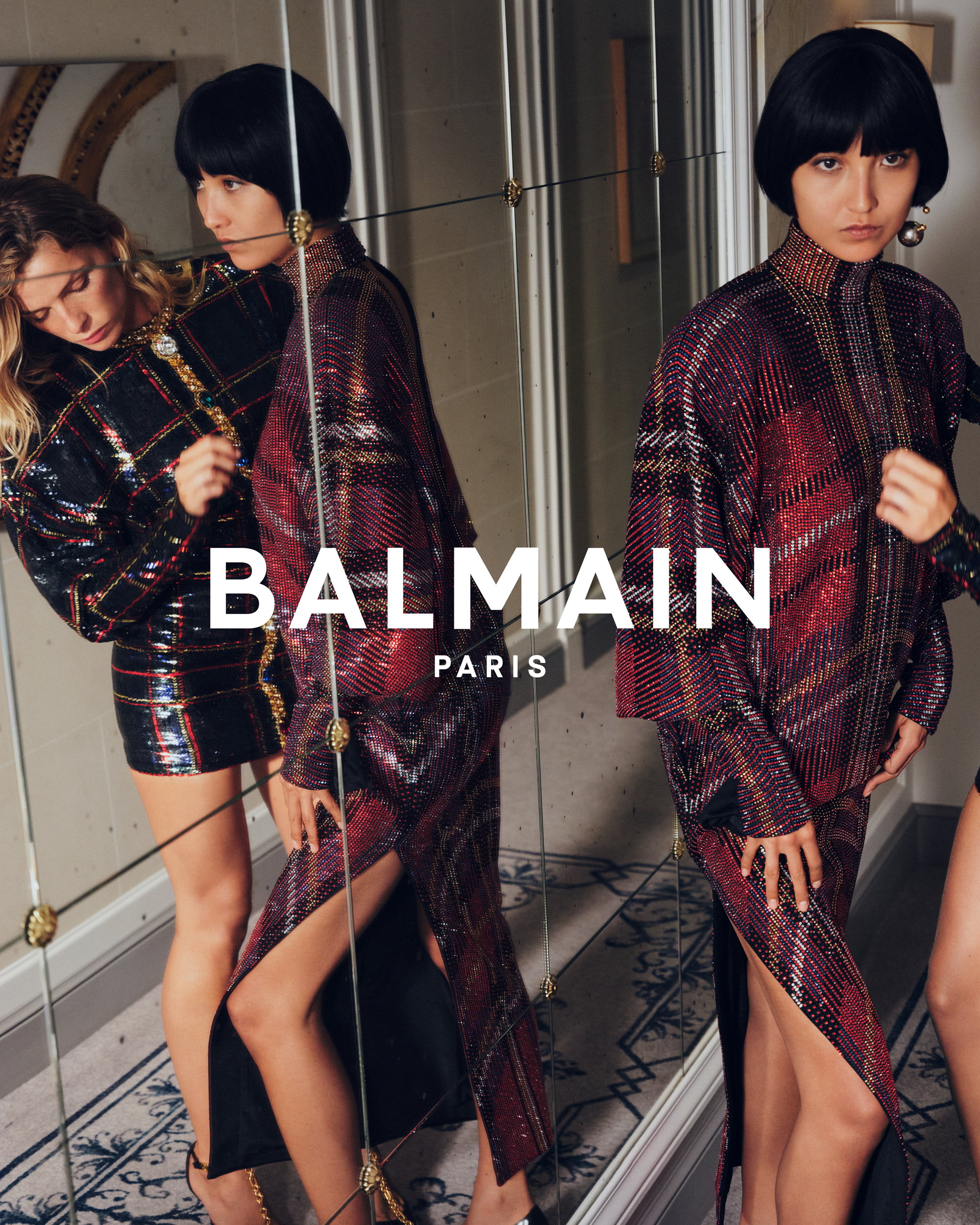 John Yuyi & Je Suis Casting, Balmain, Mini Title 2025