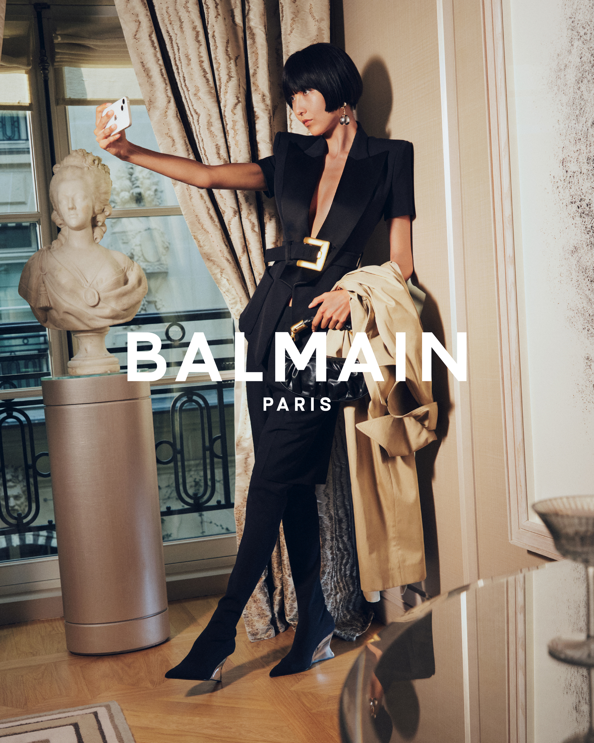 John Yuyi & Je Suis Casting, Balmain, Mini Title 2025